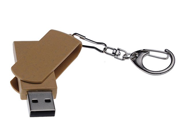 Флешка USB 2.0 Варуна на 64 ГБ, коричневый