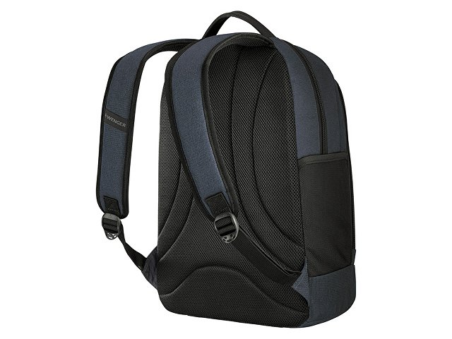 Рюкзак WENGER Oryson 16", серый/чёрный, переработанный ПЭТ/Полиэстер, 32х45х19 см, 25 л.