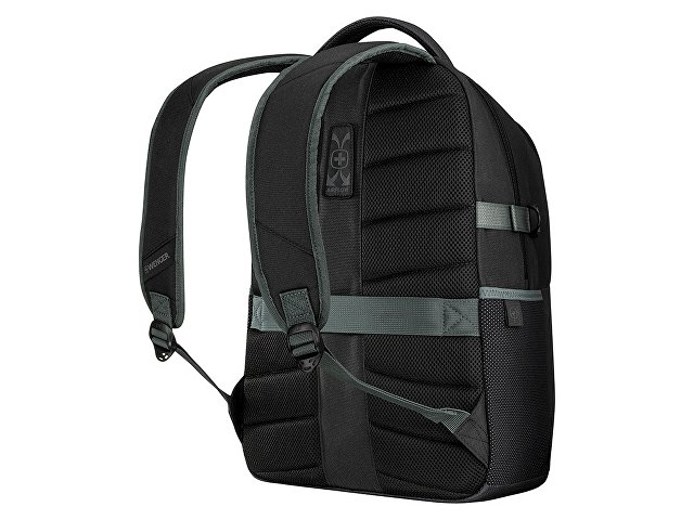 Рюкзак WENGER Ryde 16", черный, полиэстер, 32 x 21 x 47 см, 26 л