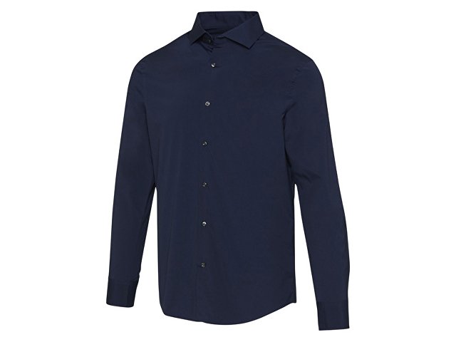 Carnelian мужская рубашка из поплина - Navy Blue