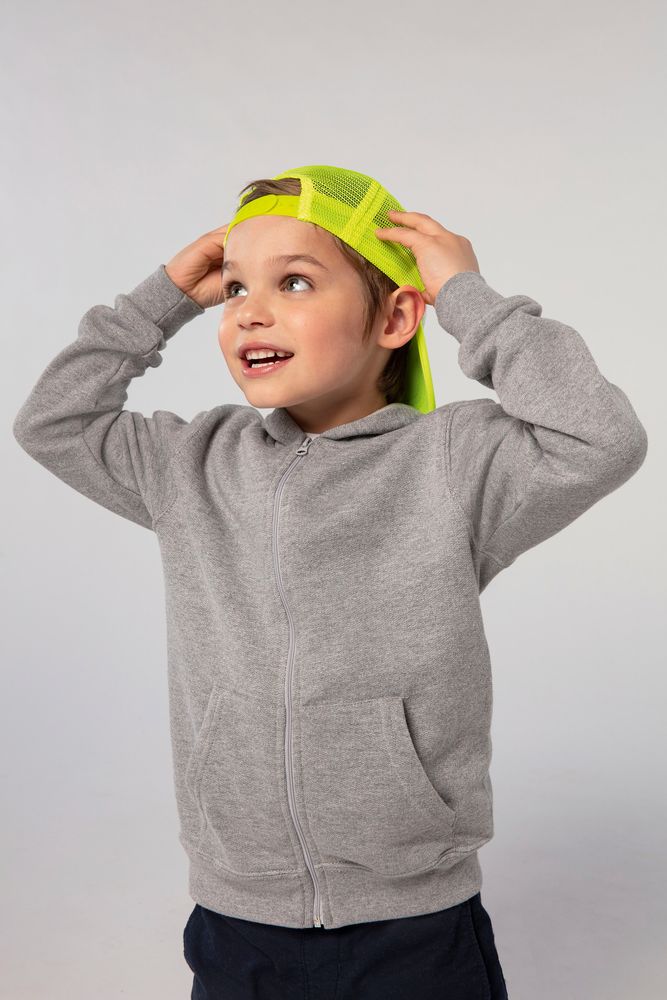 Толстовка детская Stone Kids, серый меланж