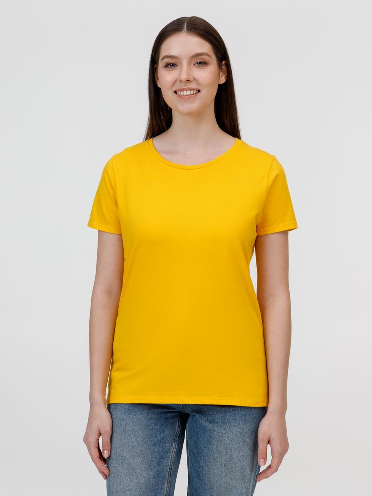 Футболка женская E190 серый меланж