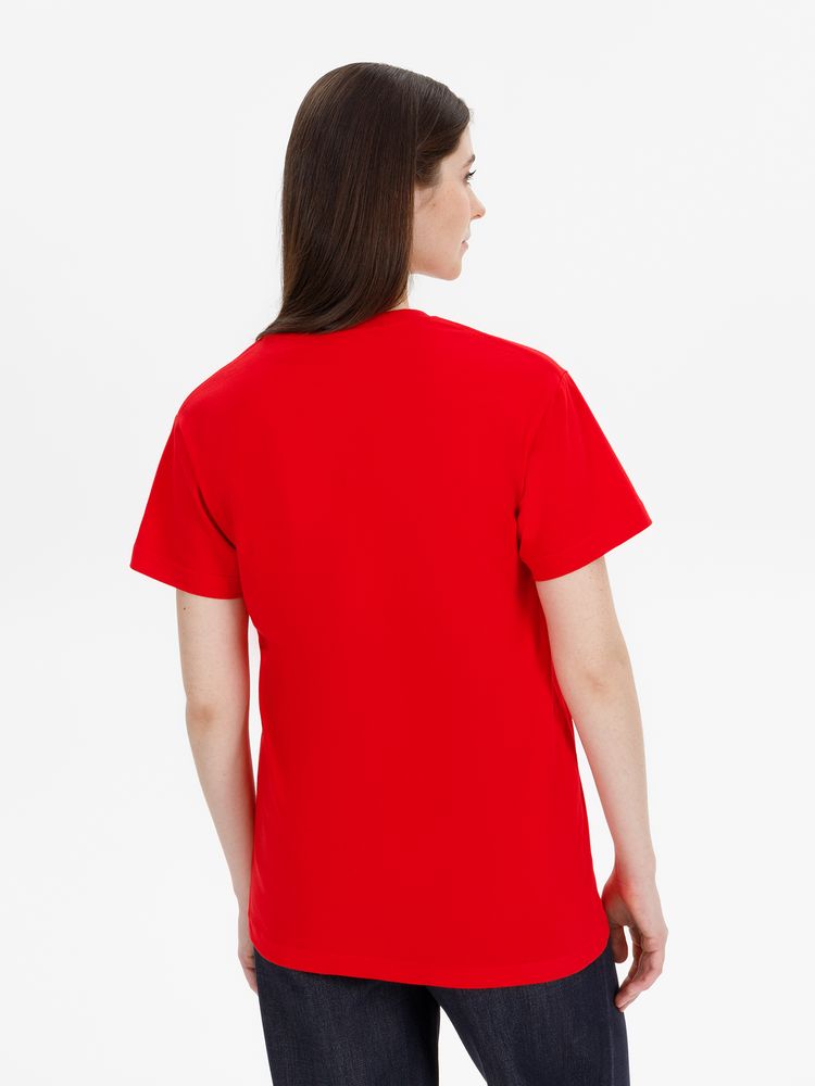 Футболка унисекс T-Bolka 180, красная
