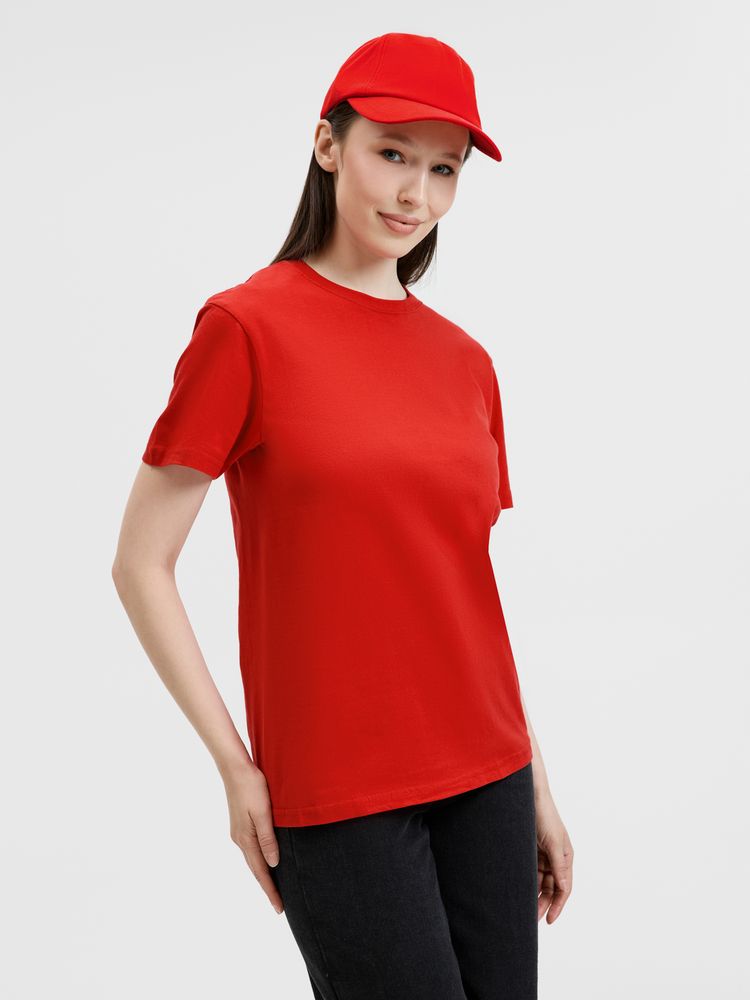 Футболка унисекс T-Bolka 180, красная