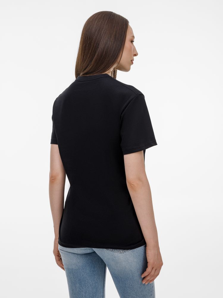 Футболка унисекс T-Bolka 180, черная