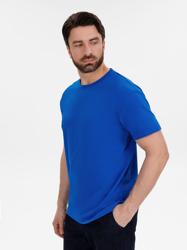 Футболка унисекс T-Bolka 180, ярко-синяя