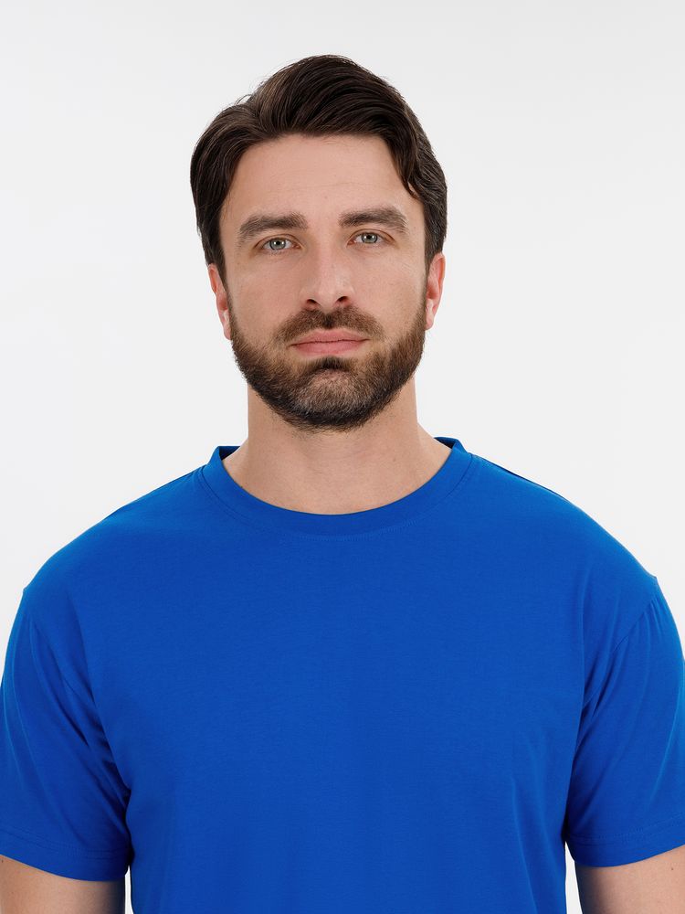 Футболка унисекс T-Bolka 180, ярко-синяя