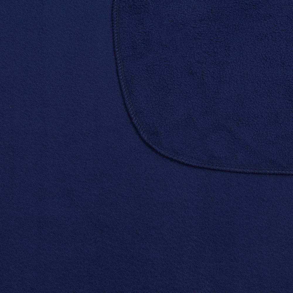 Флисовый плед Warm&Peace, синий