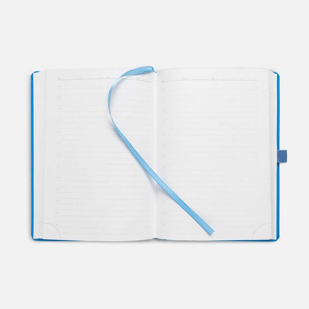 Ежедневник Favor, недатированный, голубой