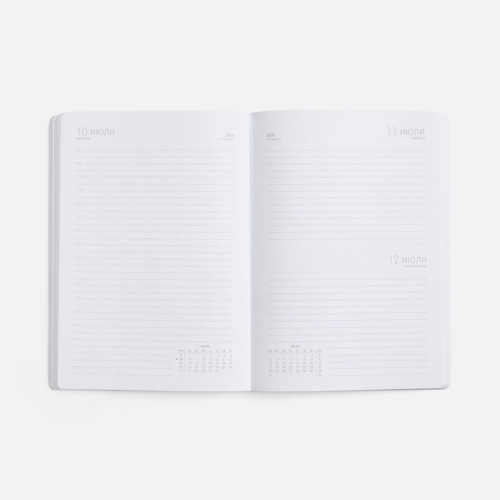 Ежедневник Flex Shall, датированный, синий