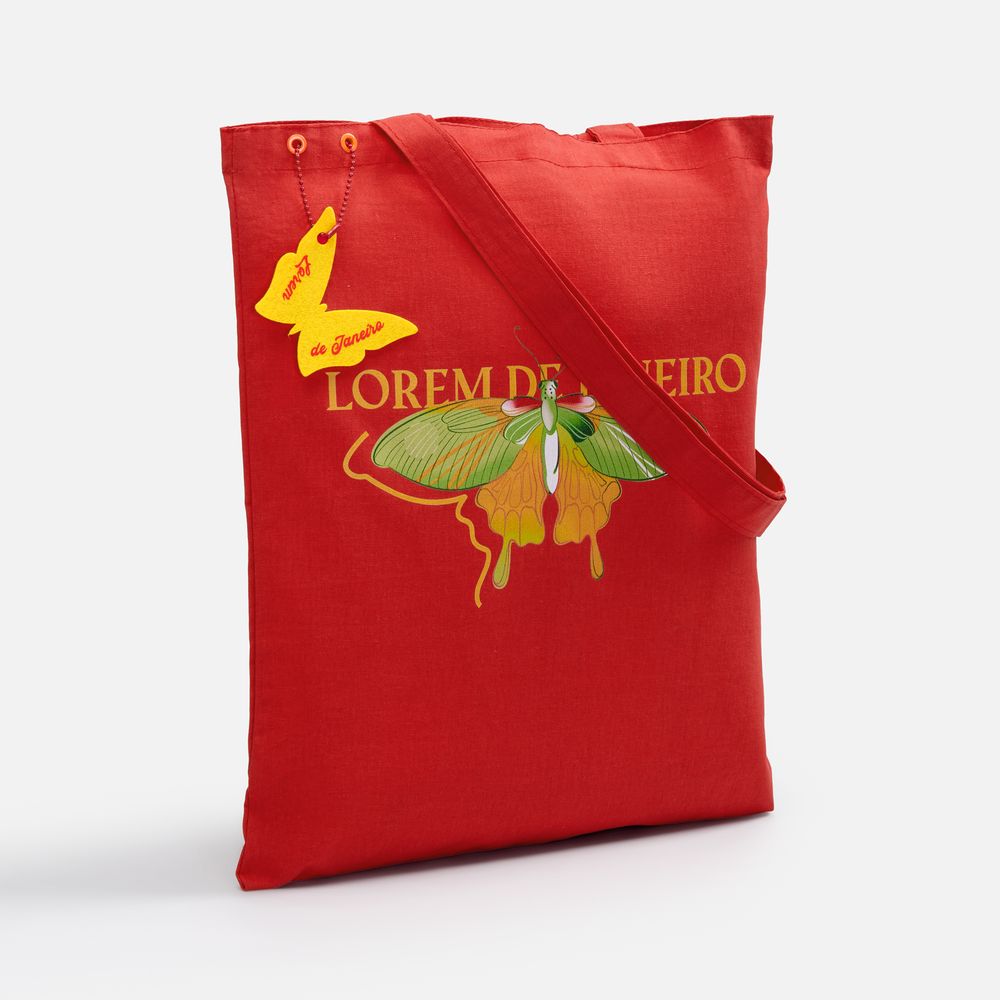 Холщовая сумка Neat 140, красная