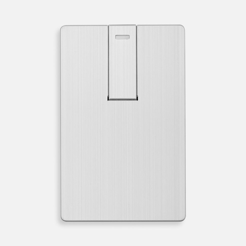 Флешка Platinum Card, 32 Гб, серебристая