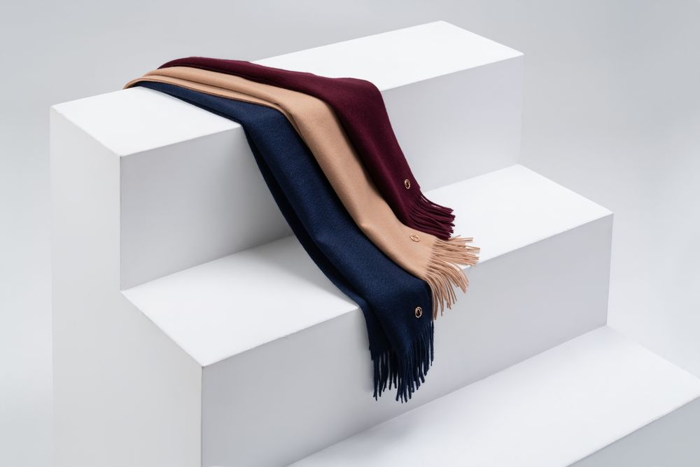 Шарф Noble, ярко-синий