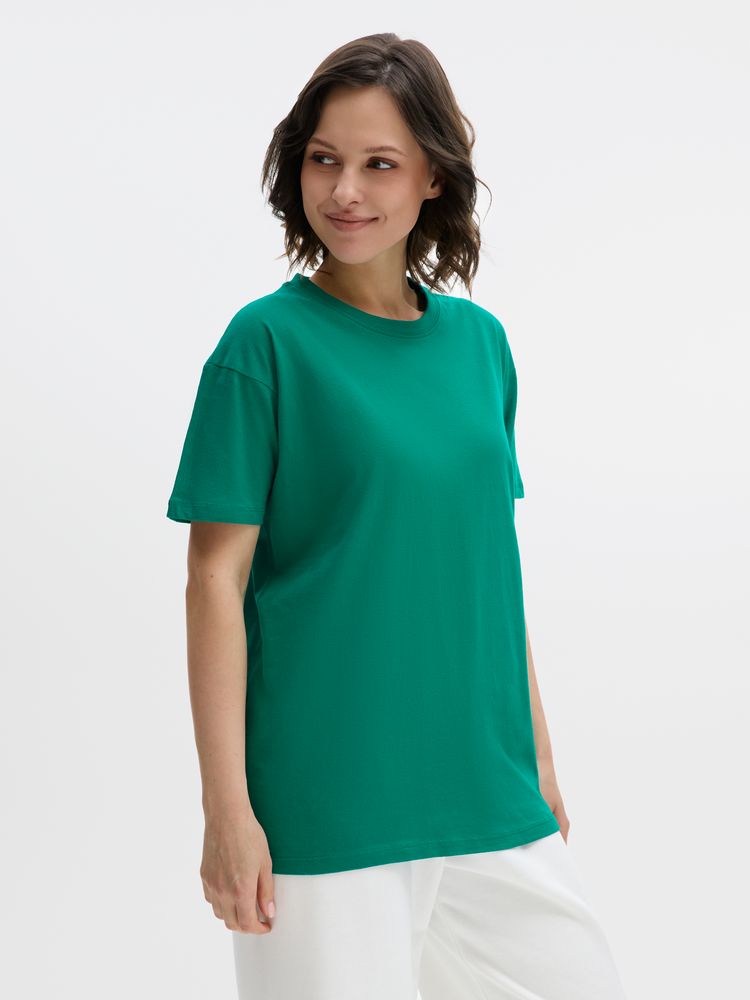 Футболка унисекс Regent 150, зеленая (изумрудная)