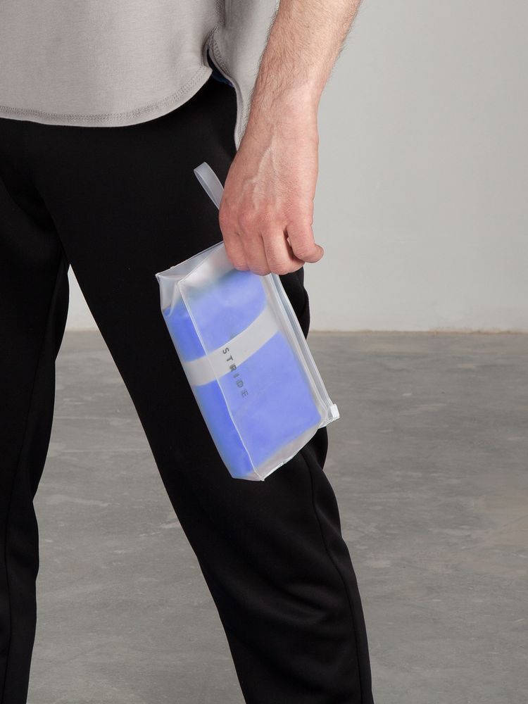 Спортивное полотенце Vigo Small, синее