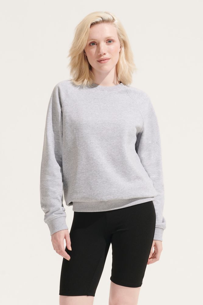 Свитшот унисекс Space, оранжевый