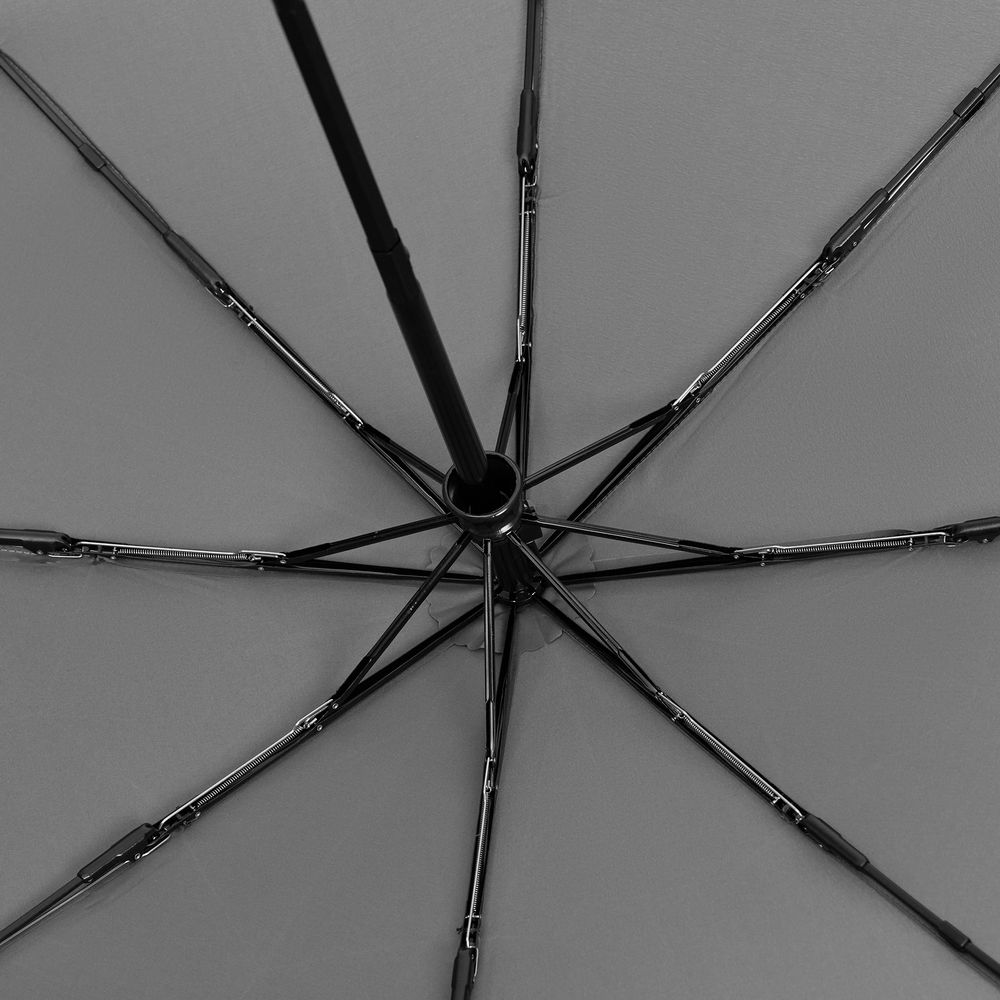 Зонт складной Monsoon, серый