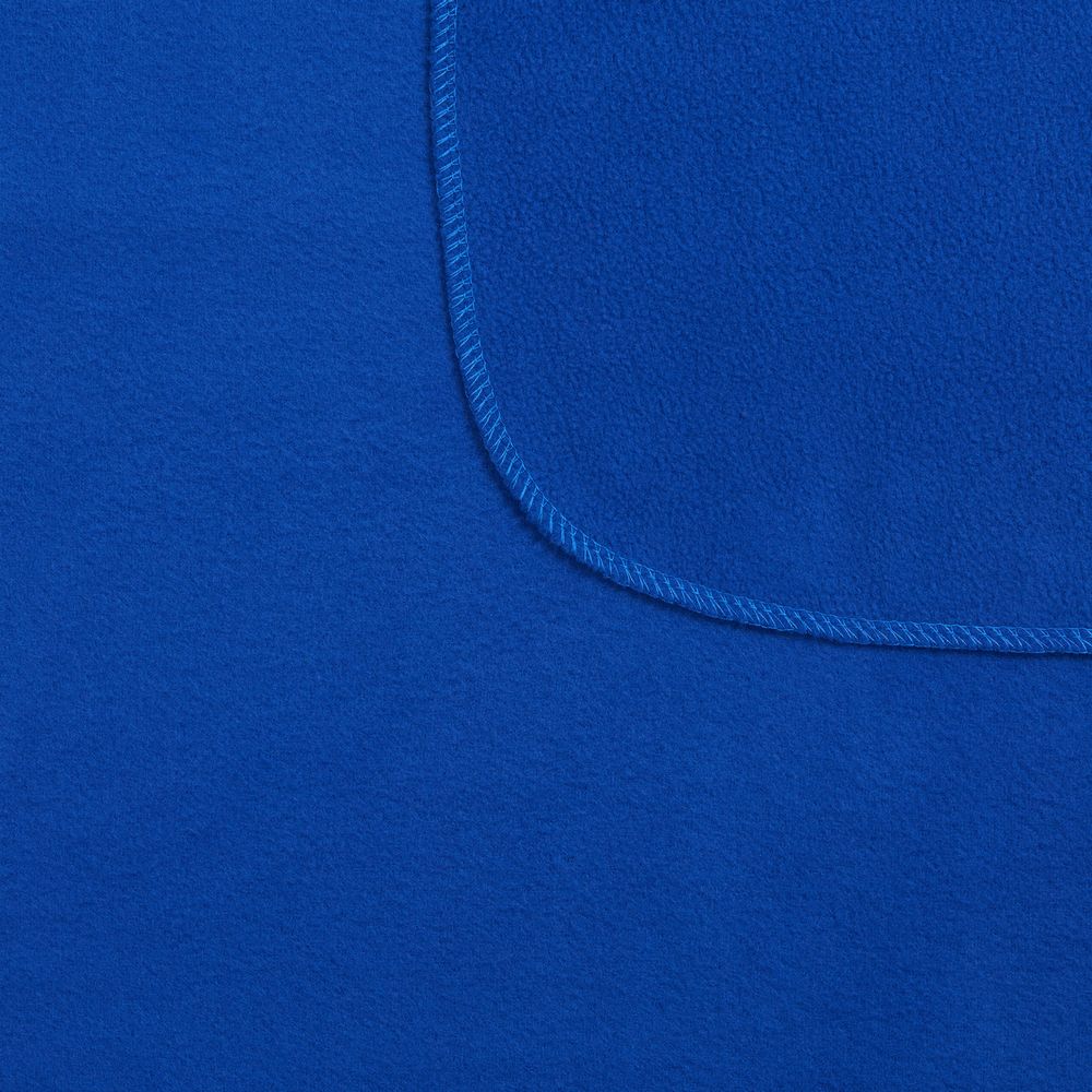 Флисовый плед Warm&Peace XL, ярко-синий