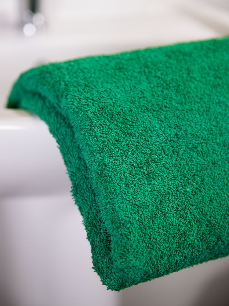Полотенце Odelle, большое, зеленое