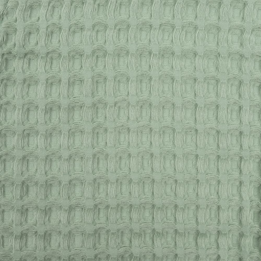 Халат вафельный женский Boho Kimono, зеленая мята