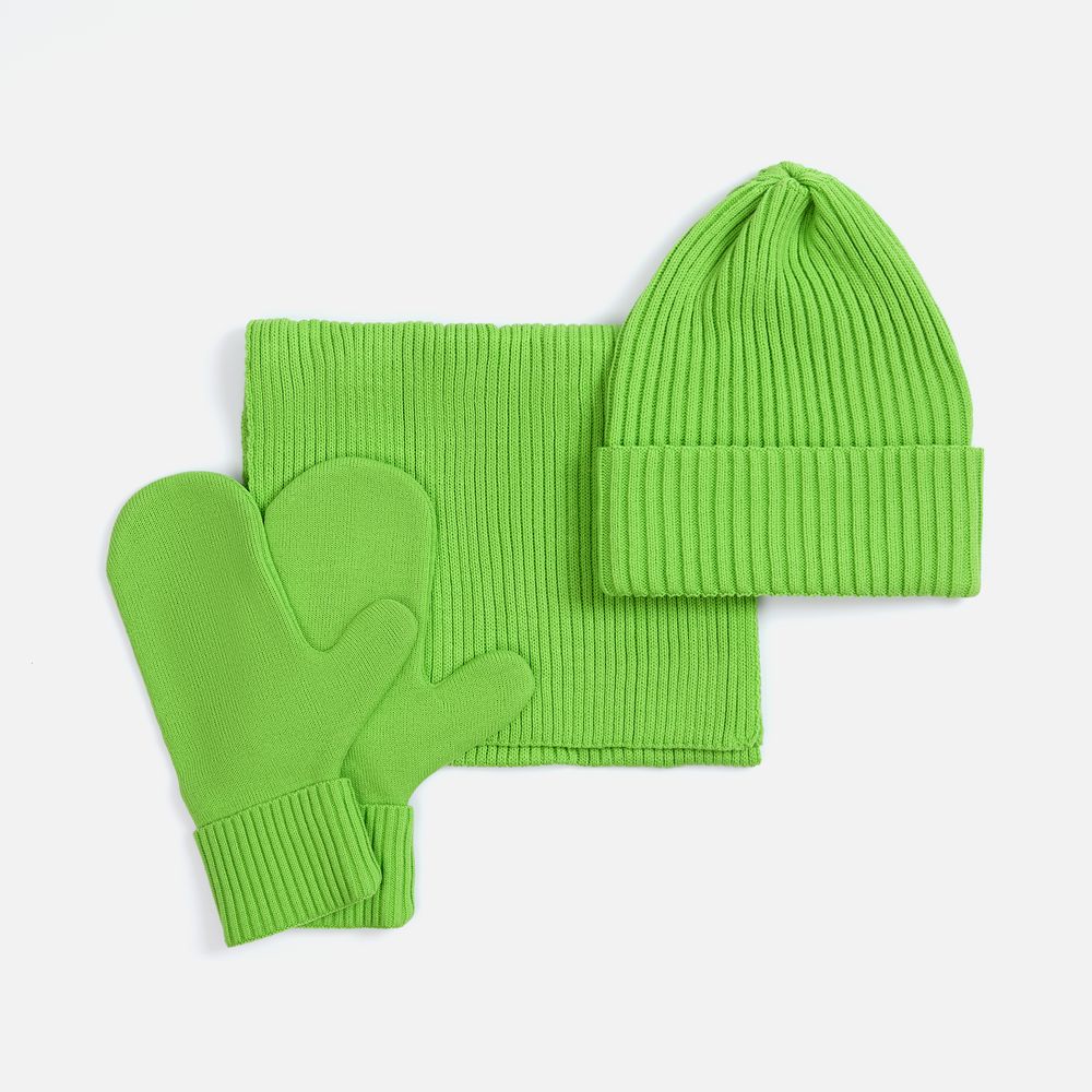 Шарф Yong, светло-зеленый (салатовый)