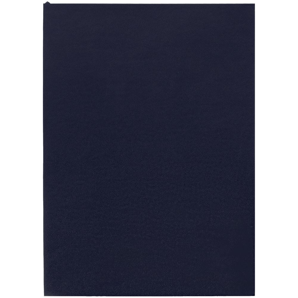 Ежедневник Flat, недатированный, иссиня-черный