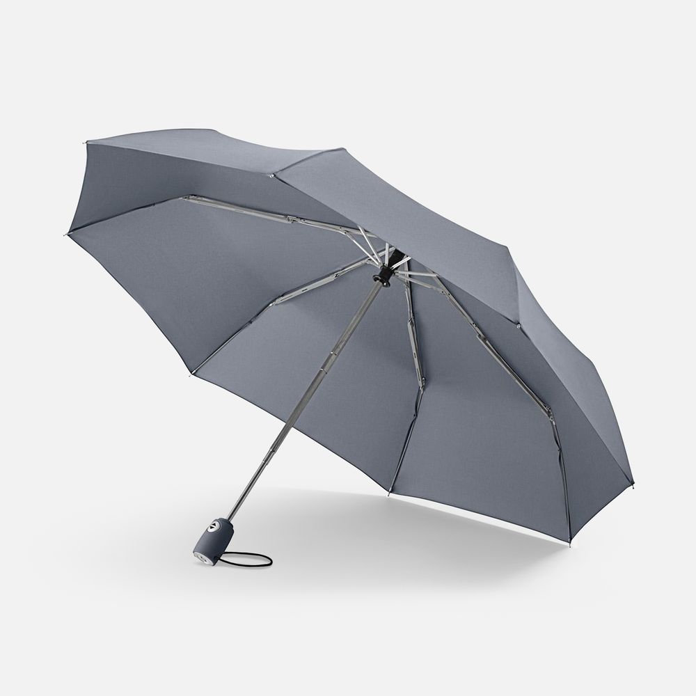 Зонт складной AOC, серый
