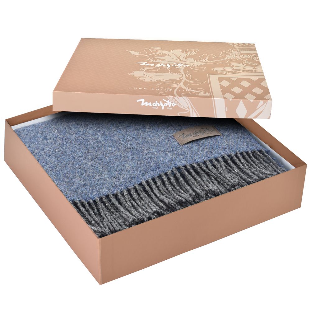 Плед Arequipa, серо-голубой