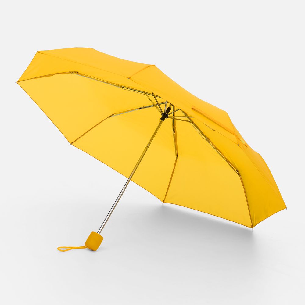 Зонт складной Basic, желтый