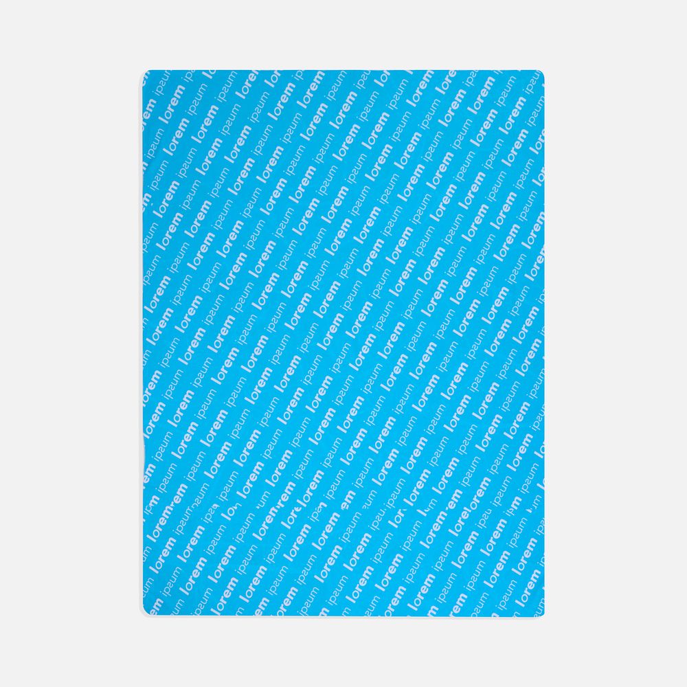 Флисовый плед Feltro Color Plus с печатью на заказ, S
