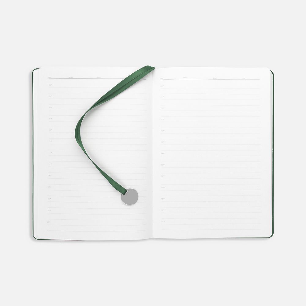 Ежедневник Lafite, недатированный, зеленый