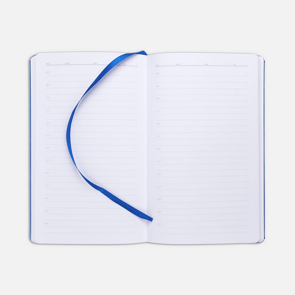 Ежедневник Nova Metal, недатированный, темно-синий