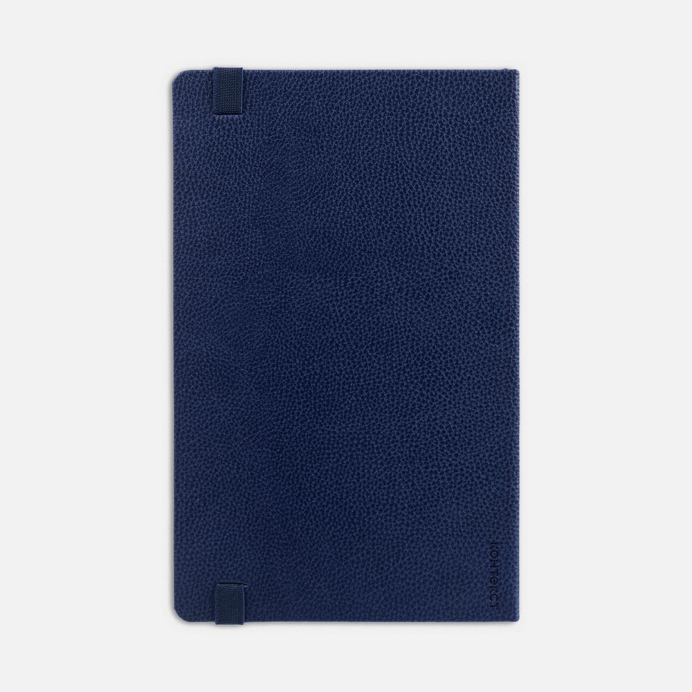 Ежедневник Nova Round, недатированный, темно-синий