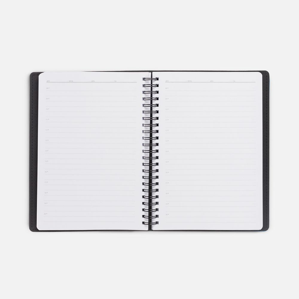 Ежедневник Spring Shall, недатированный, голубой