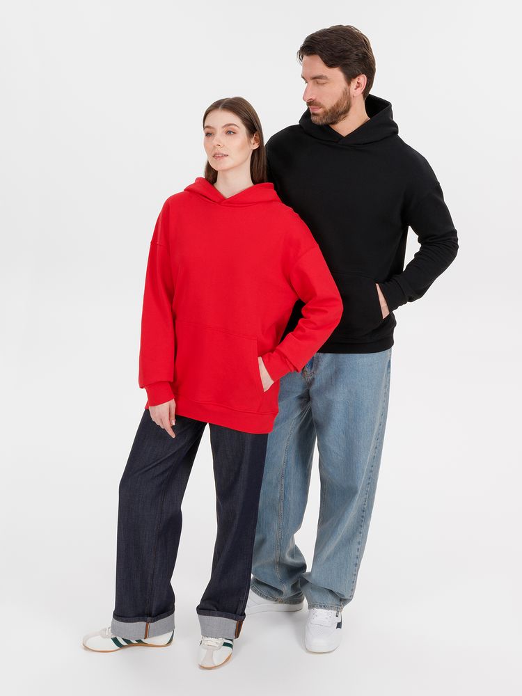 Худи оверсайз унисекс Outshine, черное