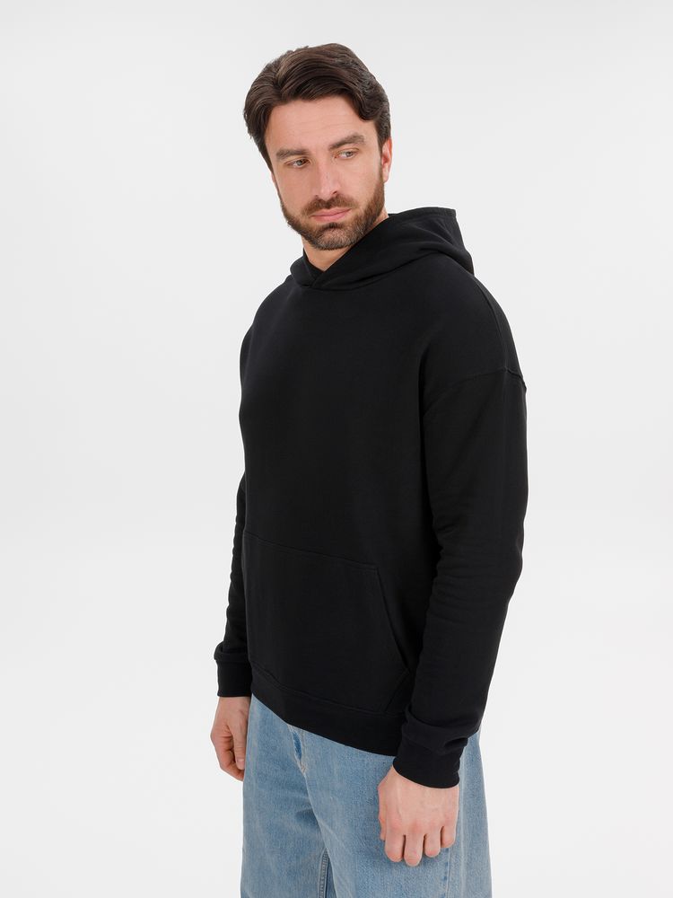 Худи оверсайз унисекс Outshine, черное