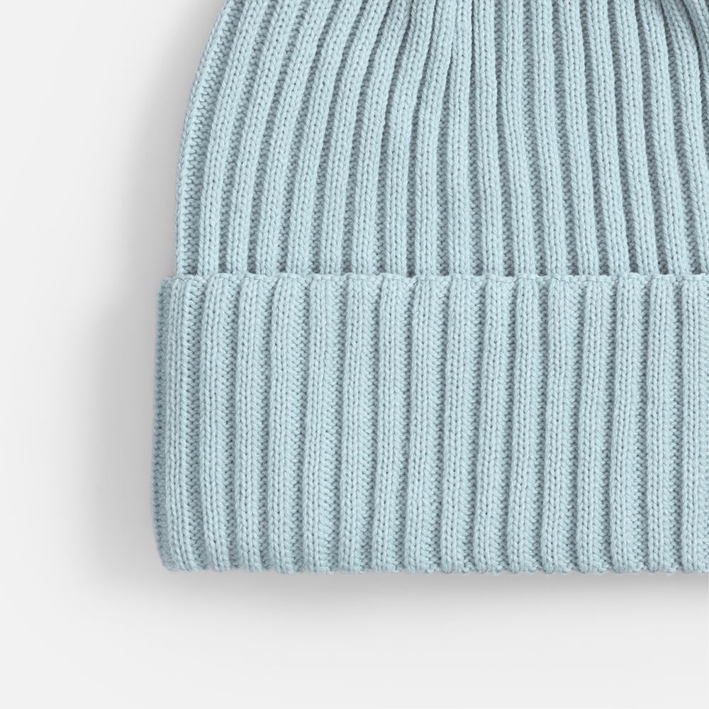 Шапка Yong, светло-голубая