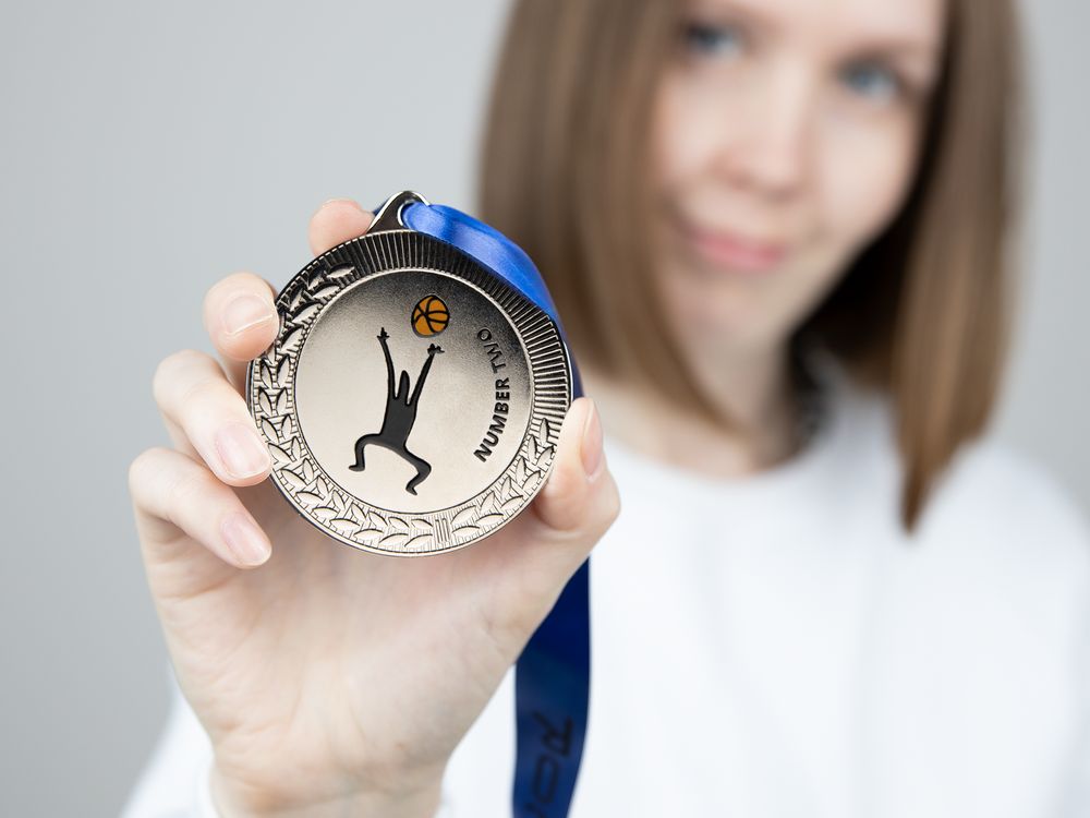 Медаль Regalia, большая, серебристая