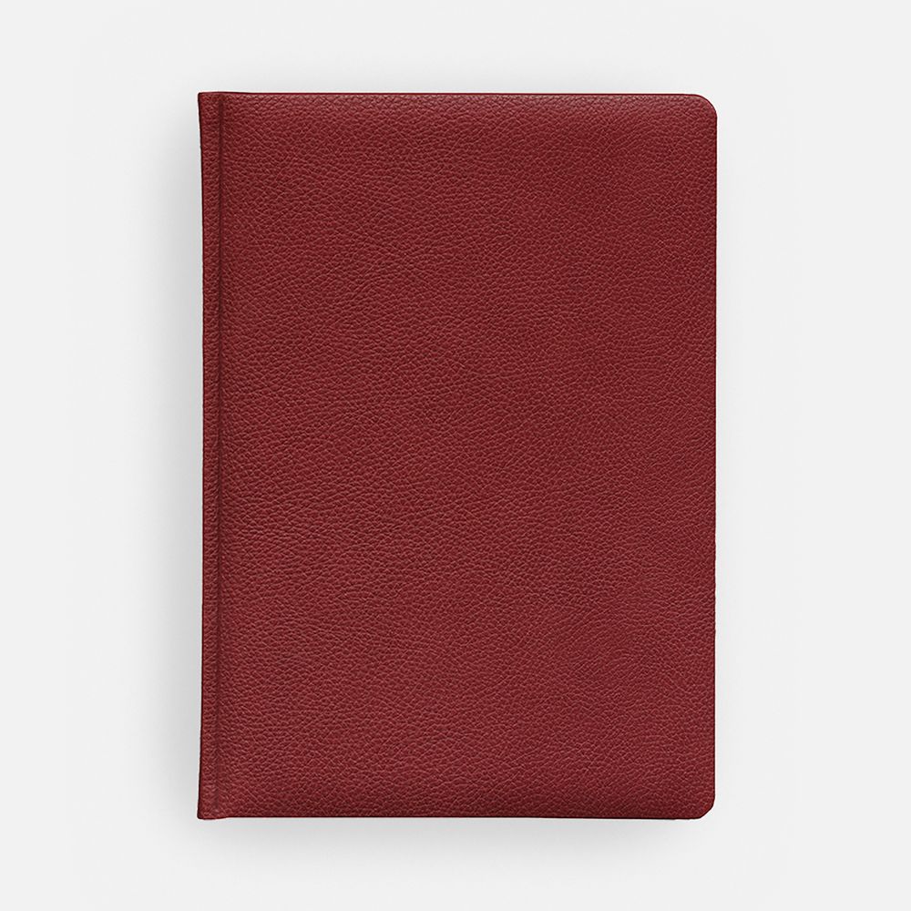 Ежедневник Sagrin, недатированный, красный