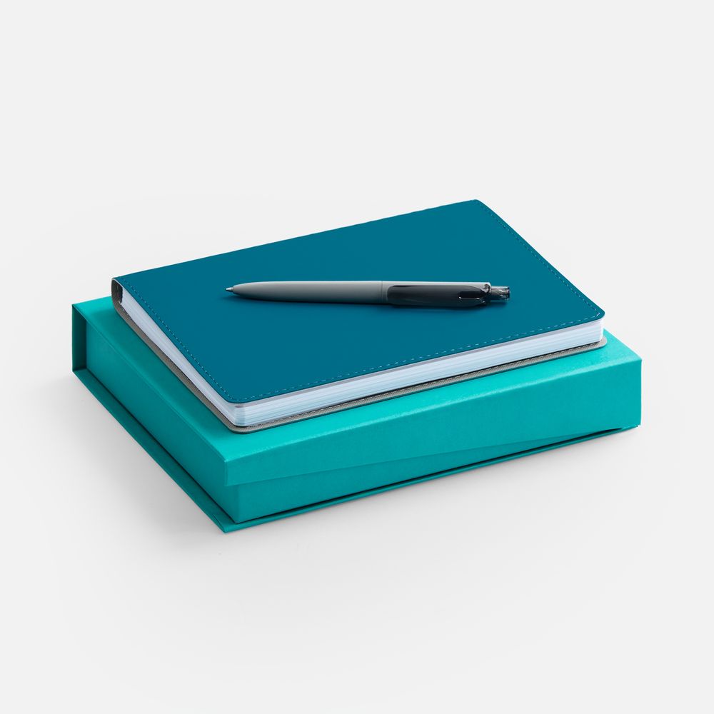 Набор Spring Shall, серый с бирюзовым