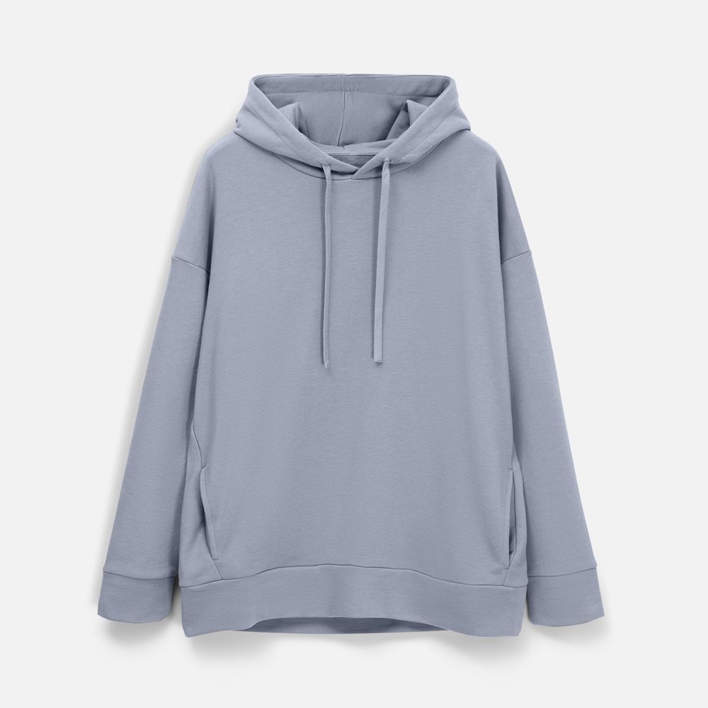 Худи унисекс H2, серое