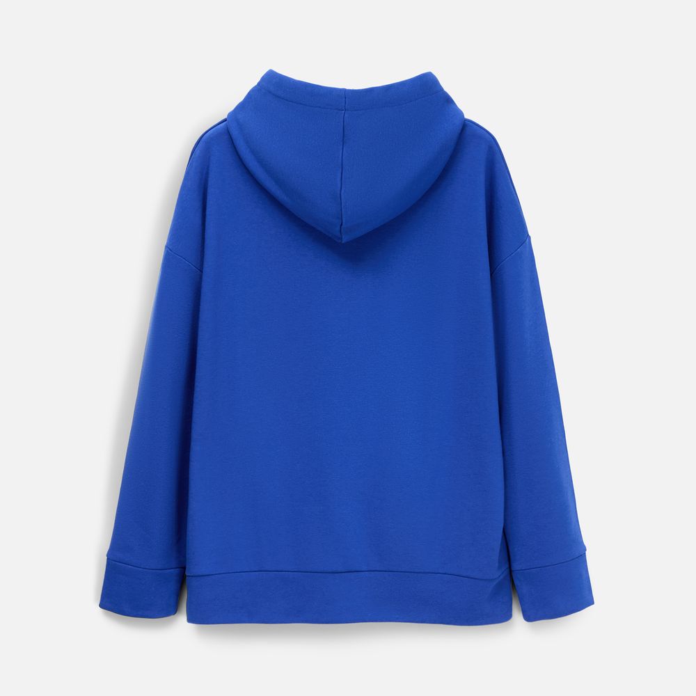 Худи унисекс H2, синее