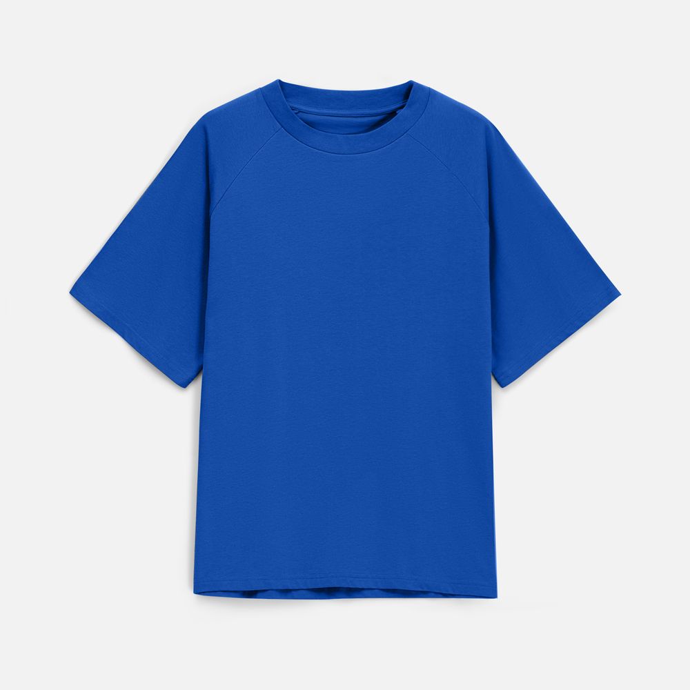Футболка унисекс оверсайз T2, синяя