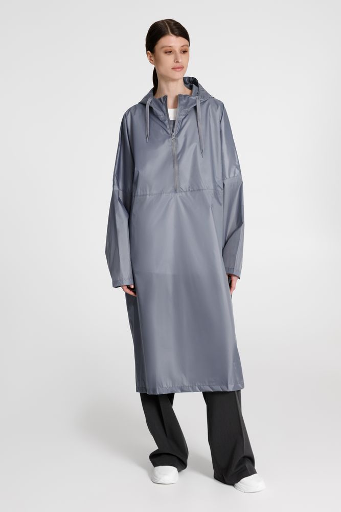 Дождевик-анорак R1, серый