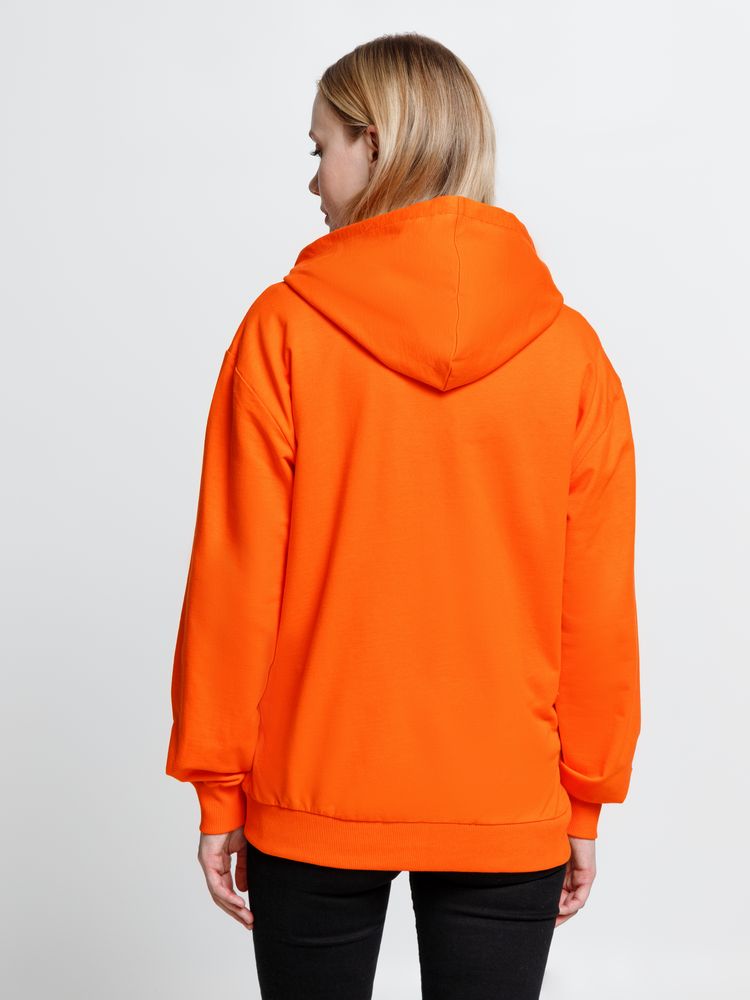 Толстовка на молнии с капюшоном Siverga, оранжевая