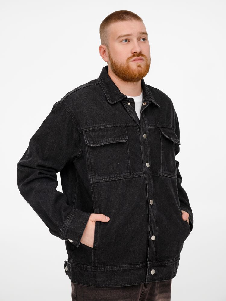 Куртка джинсовая O2, темно-синяя