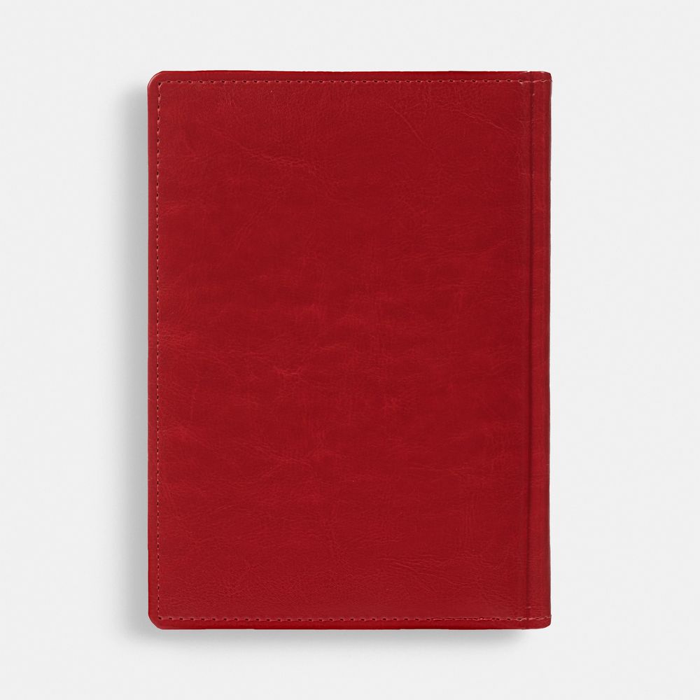 Ежедневник Nebraska, недатированный, красный
