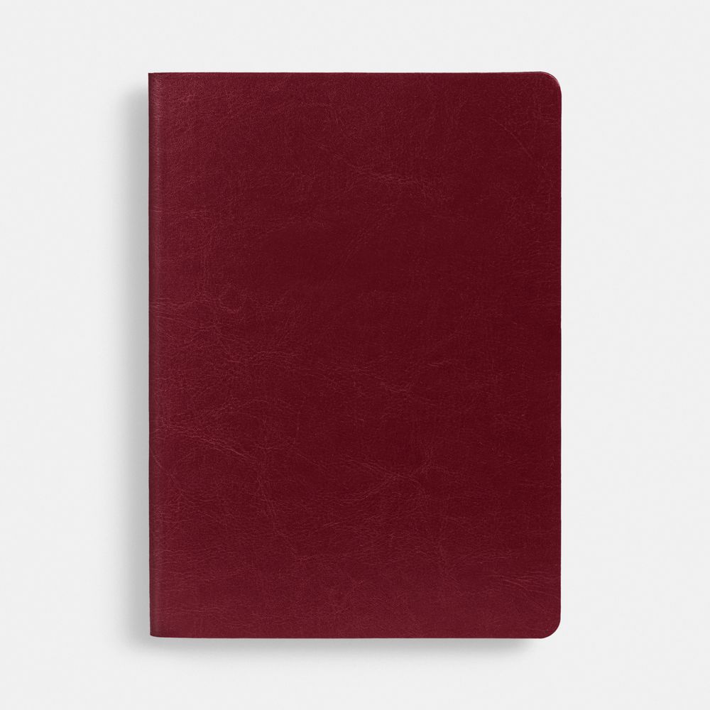 Ежедневник Nebraska Flex, недатированный, бордовый с серебристым