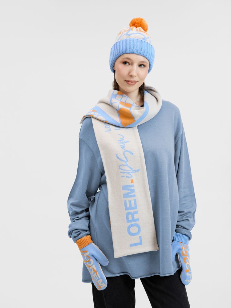 Шапка Joyful на заказ, полушерсть