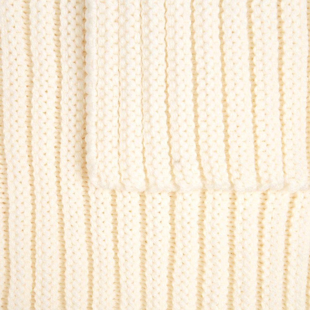 Плед Quill, белый (молочный)